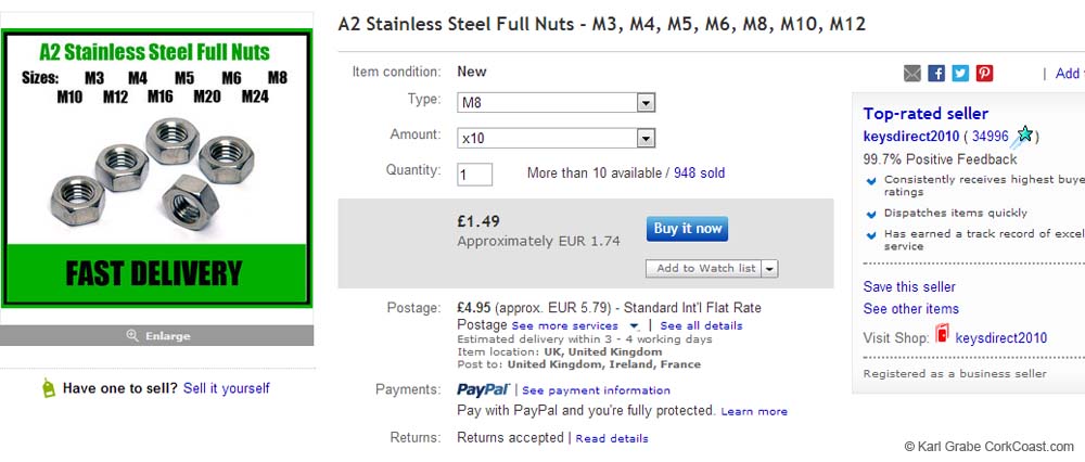 320 nut